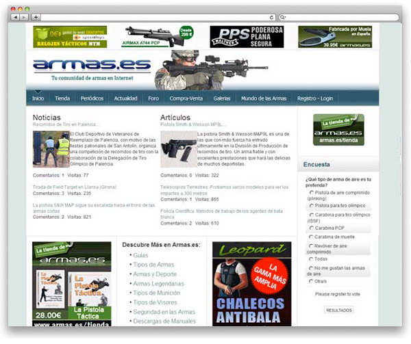 imagen de ejemplo www.armas.es